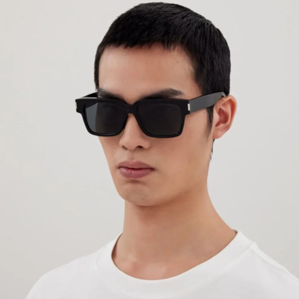 NWT SAINT LAURENT HAVANA MEN SUNGLASSES
